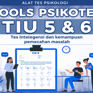 Alat Psikotes TIU 5 & TIU 6 - Pengukur Intelegensi Umum dan Kemampuan Logika - Format PDF